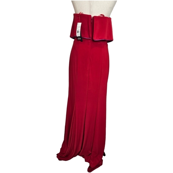 Aqua Bloomingdale's Exclusive Long Popover with Satin Lining Formal Dress Size 8 - Picture 2 of 12